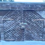 Schuppen auf dem Grundstück